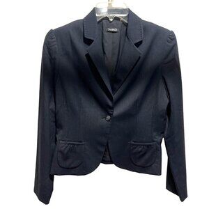 Tahari Size 8 Black Polyester Blend  Jacket  28d